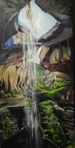 Waterfall in the Cave
